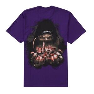 New Supreme Def Jam Fight for NY Fighter Tee Purple XXL FW23